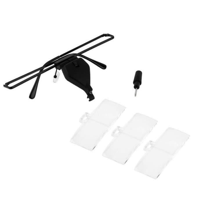 CD14448LED cil Extension lumière Loupes Spec Mains libres