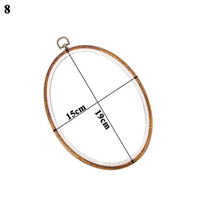 Cerceau à broder Nurge taille 5. Cerceau à broder en hêtre haut de