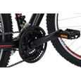 VTT semi-rigide 29" Morzine noir-rouge 53 cm KS Cycling - Adulte - Mixte - 21 vitesses - Cross country-1