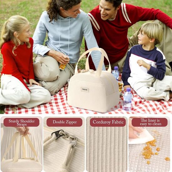 Sac Isotherme Pour 2 Bouteilles De Vin - Bandoulière Réglable - Étui étanche - Idéal Pique-nique, Voyage, Golf - 2