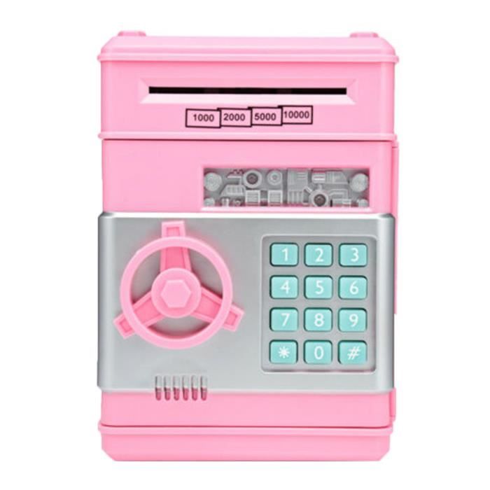 Tirelire Enfant Adulte Bleue – Plastique Incassable – Modèle ZZ2401 – Coin Bank