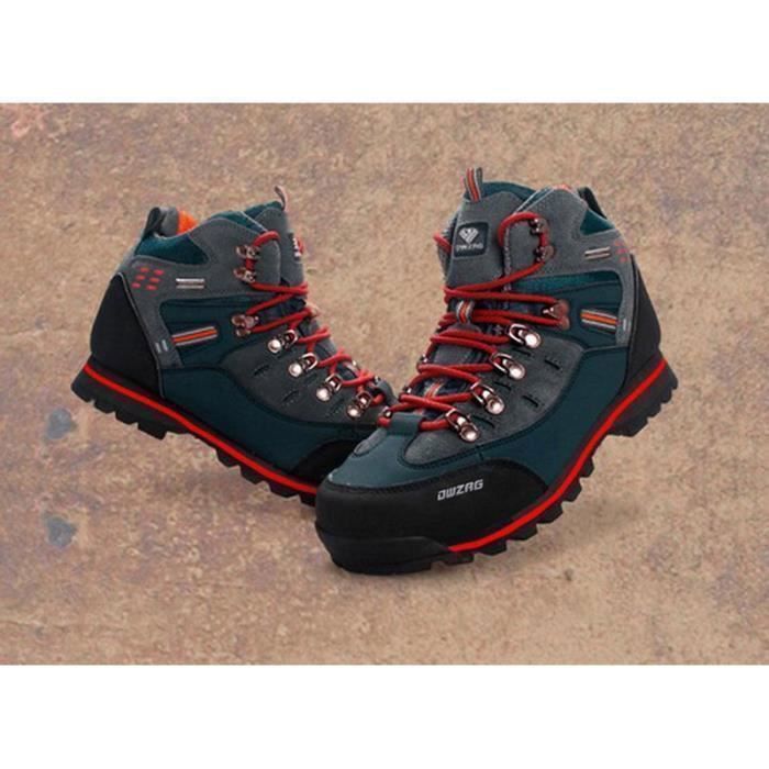 Chaussures De Randonnée Homme Imperméables Légères - Semelle Antidérapante, Membrane SL-TEX, Laçage Rapide