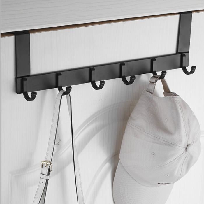 Gancho Para Puerta Perchero De Puerta Acero Inoxidable - Con Almohadillas De Fieltro Antideslizantes - Para Ropa, Toallas, Organizar Perchero Puerta