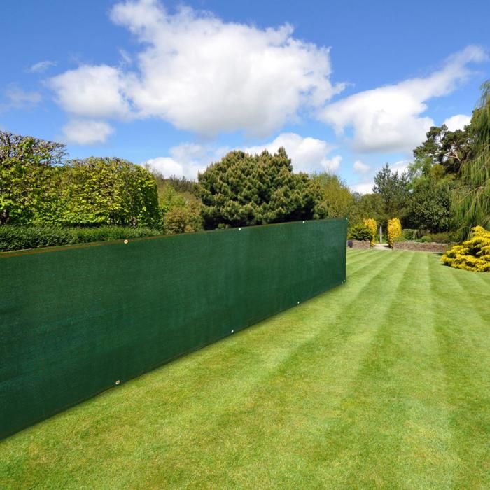 IDMarket Sichtschutz 1,2x10 M – Blickdicht, 400 G/m², Grau, Für Balkon, Terrasse & Garten
