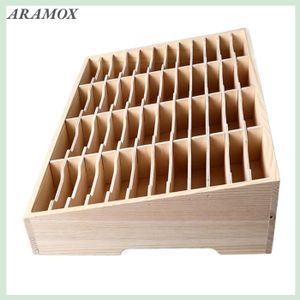 Boîte De Rangement Pour Téléphones Portables - 30 Emplacements, Mousse Blanche, 36.2x28x11.5 Cm - 10
