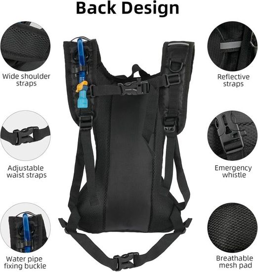 REI NOVARA Singletrack 2L Hydration Pack Cycling Hiking