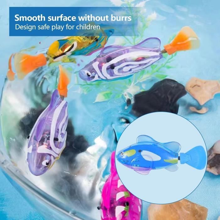 Generico Jouet robot poisson natation, jouet aquatique automatique, 15 x 20 cm, pour art moderne, fournitures domestiques professionnelles, kit de jeu , unité pour la maison Generico Jouet robot poisson natation, jouet aquatique automatique, 15 x 20 cm, pour art moderne, fournitures domestiques professionnelles, kit de jeu , unité pour la maison