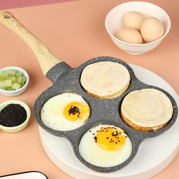 LI-Mini Oeuf crêpe poêle poêle poêle Oeuf Frit cuiseur Omelette poêle pour  Restaurant Maison[1000] - Cdiscount Maison