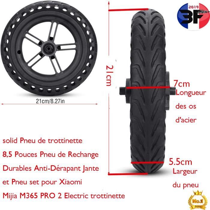 Pneu Solide 10 X 2,125 Pour Scooter électrique Xiaomi M365, Pure Air, Anti-crevaison, Compatible Roues Avant/arrière - 9