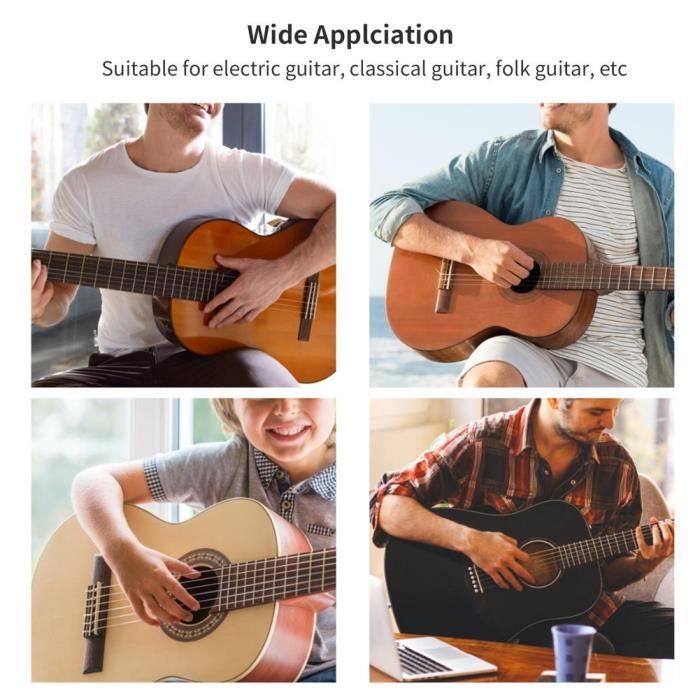 Cikonielf médiator de guitare 3 pièces médiators en bois médiator avec  support de médiator guitare accessoires pour basse - Cdiscount Instruments  de musique