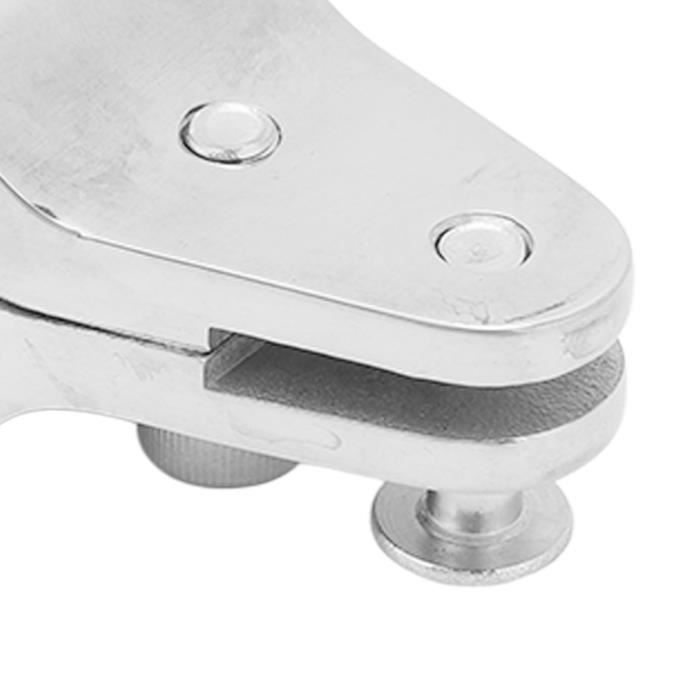 Lot De 2 Glissières à Mâchoires Marines Yctze – Inox 316, 22/25/30/32mm, Pour Bateaux, Yachts, Fibre De Verre, Gonflables, Résistantes à La Corrosion