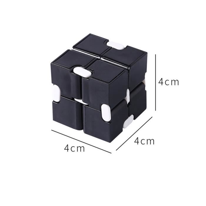 5€12 sur Fidget Cube Anti Stress pour Adultes et Enfants - Noir - Jeu  d'adresse - Achat & prix