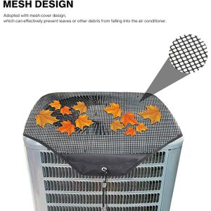 Housse De Protection Magnétique Pour Climatiseur Extérieur - 120x50 Cm, étanche, Résistante Aux UV