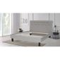 Bobochic Structure De Lit Perry 140 X 190 Cm Gris 140x190 Tete De