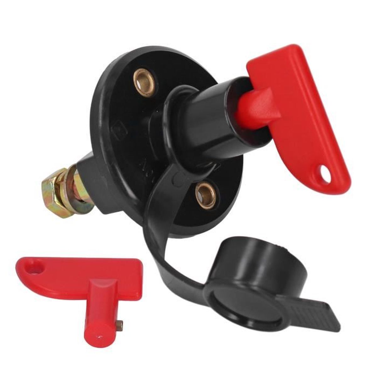 Interrupteurs De Batterie Fydun Interrupteur De Batterie 12V 600A Étanche Isolateur D'alimentation De La Batterie Coupe Coupe Circuit Voiture