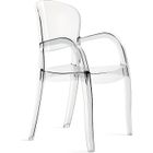 DECLIKDECO Chaise transparente Victor