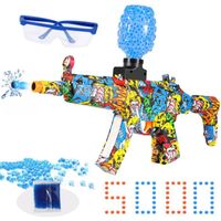 Pistolet à eau PIMPIMSKY - 5000 bombes à eau Pistolet à balle molle électrique à répétition haute vitesse Graffiti cadeaux enfants