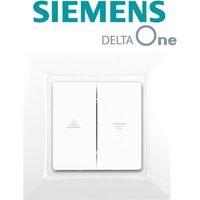 Interrupteur Volet Roulant Blanc Siemens DELTA ONE