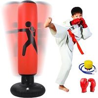 Sac de Frappe pour Enfants,Jouet gobelet avec Action de Rebond - Sac de Boxe Gonflable Bop
