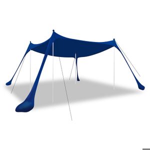 ABRI DE PLAGE Izrielar Tente de plage lycra Tente de soleil, Protection Portatif Résistant à l'eau 300x300x200cm
