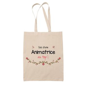 Cadeau Retraite Femme - Tote Bag + Porte-Clés Thématique, Toile Robuste, Grand Volume, Idée Cadeau Personnalisé