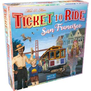 JEU SOCIÉTÉ - PLATEAU NL - Asmodee Asmodee Ticket to Ride - San Francisc