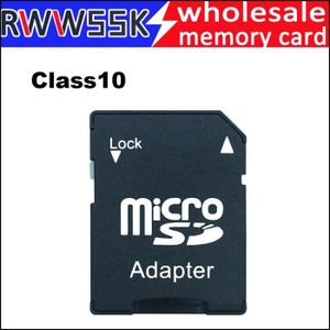 CARTE MÉMOIRE Étui adaptateur de carte mémoire Micro SD, 10 pièc