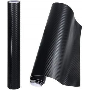 Les Meubles Carbone de Vinyle Film Adhésif Autocollant Mat, 3 x 0.3 mètres CompraFun Film Autocollant de Voiture Smartphone Autocollant Adhésif DIY Décoration pour Voiture,Ordinateur,Moto 