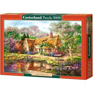 PUZZLE C-300365-2 - Puzzle - Twilight At Woodgreen Pond -