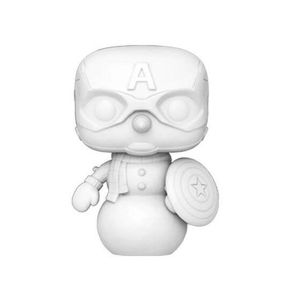 FIGURINE - PERSONNAGE Figurine Funko Pop! N°532 - Captain America - Cap Snowman(diy)(wh)