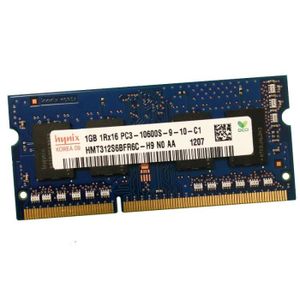 MÉMOIRE RAM 1Go RAM PC Portable SODIMM Hynix HMT312S6DDFR6C-H9