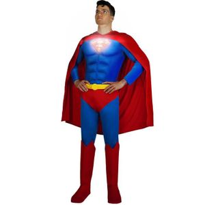DÉGUISEMENT - PANOPLIE Déguisement Superman Lights On ! homme Man of Steel - Funidelia - Multicolore