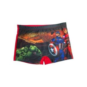 MAILLOT DE BAIN Boxer de bain Avengers marvel rouge maillot de bai