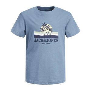 T-SHIRT T-shirt Bleu Garçon Jack & Jones Malibu