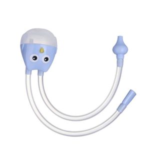 MOUCHE-BÉBÉ Omabeta aspirateur nasal manuel pour nourrissons Aspirateur Nasal manuel pour bébé en forme de hibou, forte puericulture set Bleu