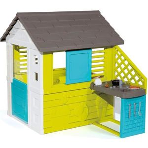 Cabane En Bois Pour Enfant Igor Achat Vente Maisonnette Exterieure Cdiscount