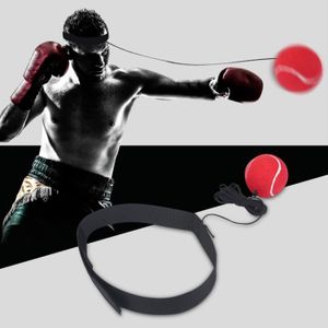 squarex Fight Boule avec Bandeau pour Reflex Vitesse de Boxe dentra/înement de Boxe Punch dexercice