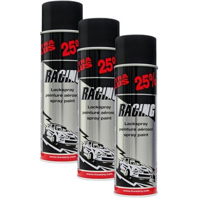 Auto-K ART0010675 – Bombe De Peinture Haute Température Noir Mat 400ml