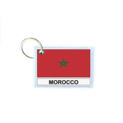 Porte-clés Tissu Double Face - Drapeau Occitanie, Fabriqué En France