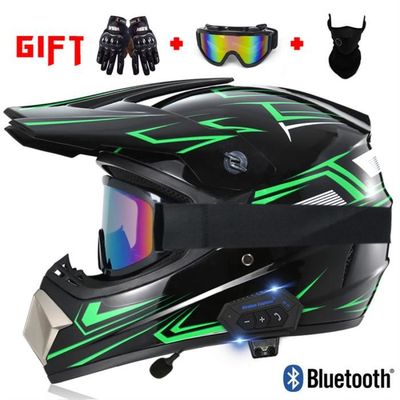 GXT Casque Bluetooth Casque De Moto Casque Moto Biker Haut Parleur Écouteur Sans  Fil Moto Crash Casco Avec Bluetooth HdKc # Du 67,57 €