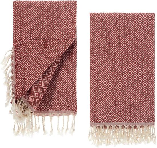 Serviette De Plage XXL 90x180 Cm - Coton Turc Absorbant, Séchage Rapide - Anti-sable, Multi-usage Voyage - 10