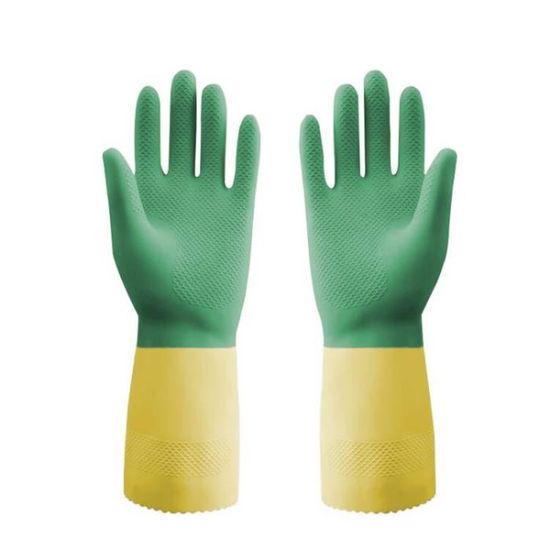 Gants En Latex Pour Enfants – Lot De 2 Paires, Imperméables, Antidérapants – Pour Vaisselle, Peinture, Nettoyage, Jardinage - 8