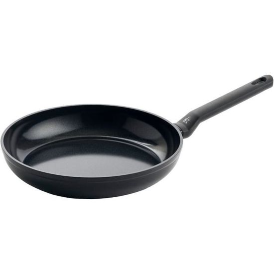 Poêle en Fonte - VVIKIZY - 28 cm - Antiadhésive - 2 Poignées - Compatible Induction - Maison
