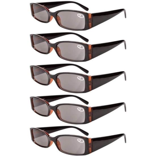 Lot De 19 Paires De Lunettes De Lecture - Puissances De +0.5 à +4.0 - Monture Noire Unisexe Adulte - Neuf Avec étiquettes
