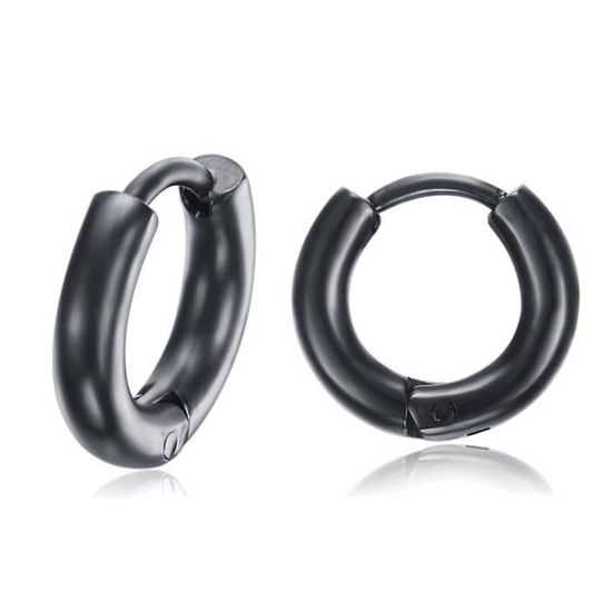 Boucles D'oreilles Rondes En Bois Et Acier Inoxydable - Doré, Multicolore - Neuf Avec étiquettes