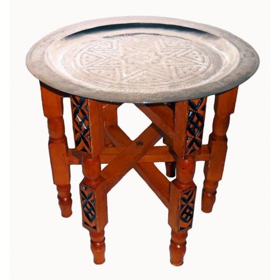 Table Basse Marocaine en 2 Parties Composée de … Cdiscount Maison