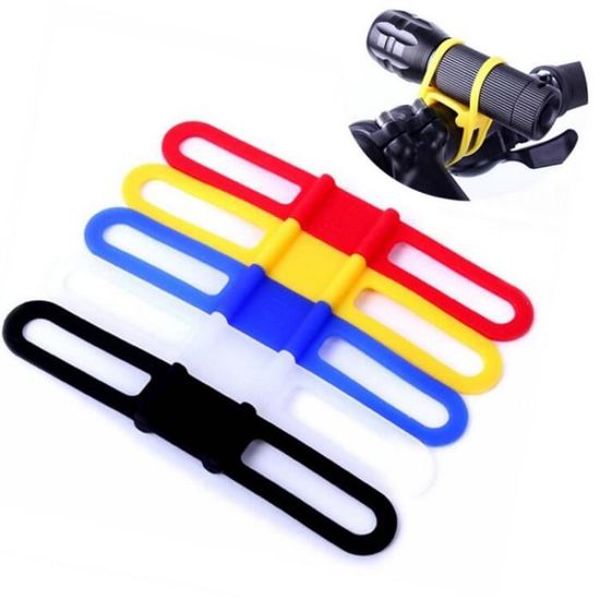 Support De Montre Vélo En Silicone - Compatible Garmin, Polar - Guidon 22.2 à 35 Mm - Installation Sans Outil