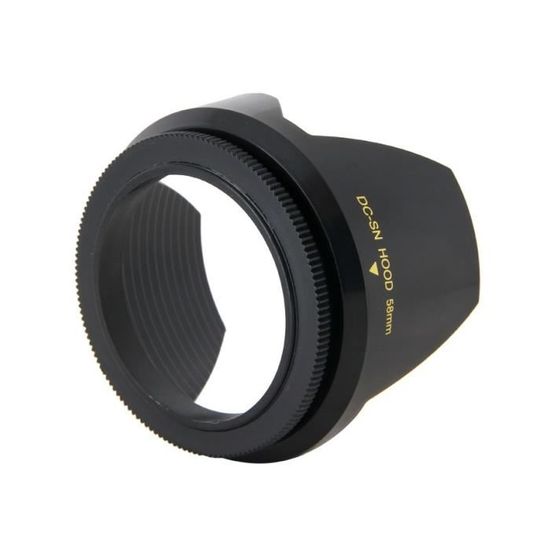 Mennon DCSN 58mm Camera Lens Hood (noir) Cdiscount Appareil Photo