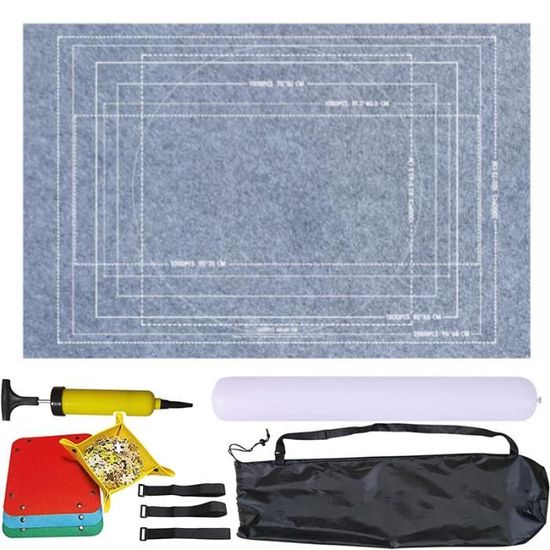 Tapis Rouleau Puzzle 2000 Pièces - Feutre Avec Sac Rangement - Transport Et Conservation Puzzles