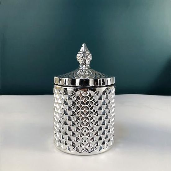 Pot de Rangement - Hermétique - Verre et Bois - 1 Litre - Design